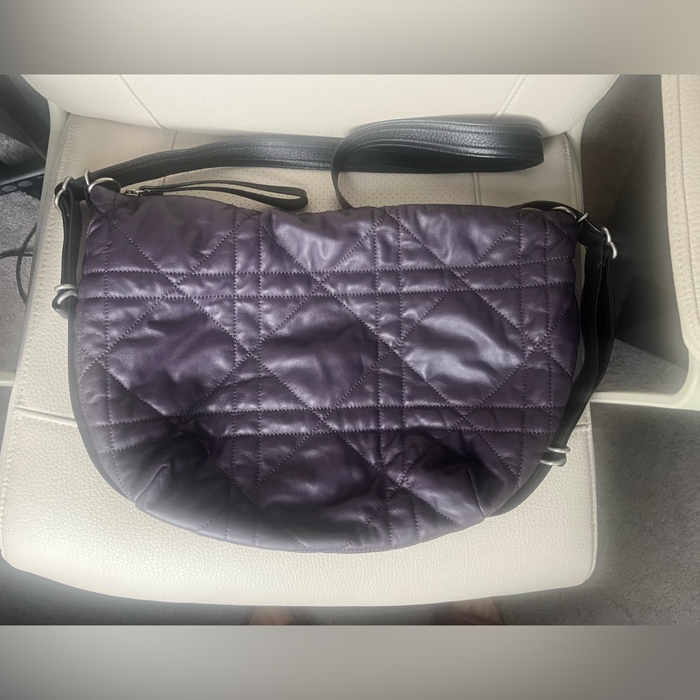 RELIST - Rough & Tumble purple Pashi quilted medium duffel - Picture 2 of 9